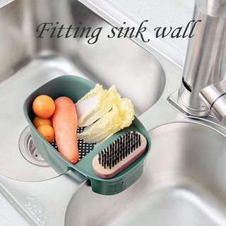 Colador para fregadero de cocina estilo sillín, fregadero multifuncional, cesta de filtro de residuos de alimentos, cesta de drenaje Simple para fregadero (4)