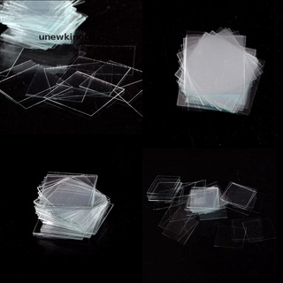 TRTYU 100 pcs Glass Micro Cover Slips 18x18mm - Microscope Slide Covers .
