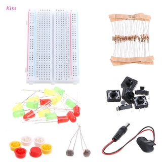 Kiss Starter Kit R3 Mini tablero de pan LED puente botón de alambre
