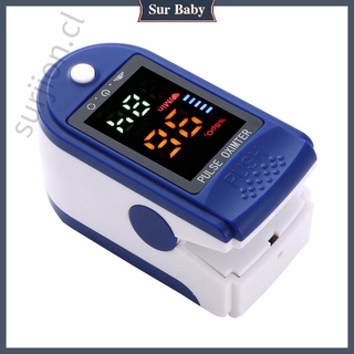 bebé led oxímetro de la yema del dedo clip de dedo sangre saturación de oxígeno monitor de pulso [surjion] (7)