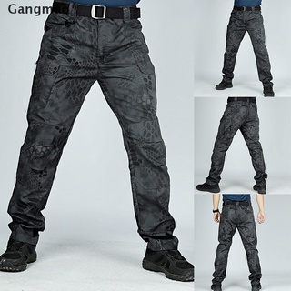 [gangmao] pantalones para hombre camuflaje casual pantalones de trabajo militar cargo camuflaje pantalones de combate nuevo. (1)