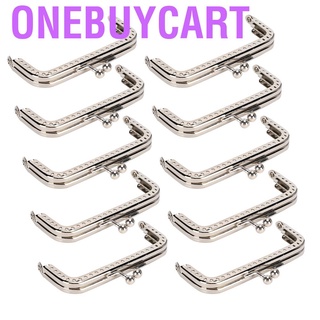 onebuycart 10pcs 8,5 cm metal marco monedero monedero cierre de bloqueo clip para (6)