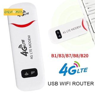 4g portátil hotspot wifi router usb adaptador router móvil de banda ancha 150mbps lte con tarjeta sim versión europea
