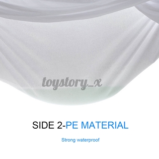 Protector impermeable para colchón de rizo suave, toallas de tela de varios tamaños (5)