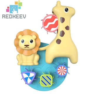 Redkeev lindo de dibujos animados ciervo niños baño pulverizador juguetes de agua Spray ducha juego juguetes