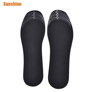 Sunshine> Bamboo Deodorant Cushion Foot Inserts Shoe Pads Insole