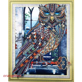 ORANG Owl 5D DIY Special Diamond Painting Embroidery Drill Needlework Cross Craft Stitch Kit Home Decor