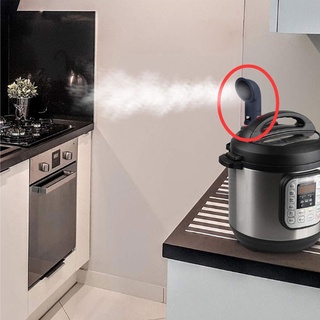 un desviador de liberación de vapor de silicona olla a presión olla de vapor deverter instan olla accesorio de cocina para todos los tamaños de galón