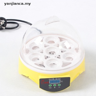 Yanca incubadora de huevos de 7 agujeros incubadora de huevos Digital Control de temperatura Hatcher. (6)