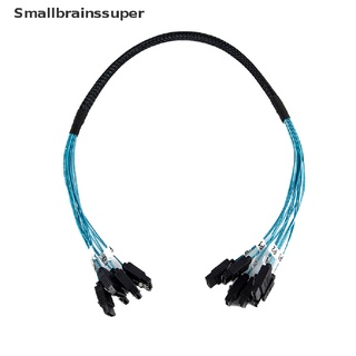 smallbrainssuper cable divisor 6 sata iii 6gbps cable de 7 pines hembra cable de datos para servidor 0.5m/1m sbs (7)