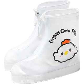Alegre Mario niños botas de lluvia bebé niño niña antideslizante al aire libre botas de lluvia niños zapatos impermeables (4)