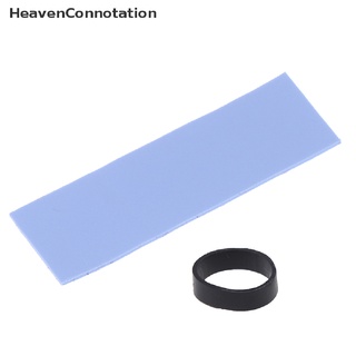 [HeavenConnotation] 1Set M . 2 NGFF NVMe 2280 PCIE SSD Aluminio Enfriamiento Disipador De Calor Con Almohadilla Térmica (2)