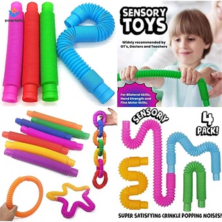 juego de juguetes sensory fidget push burbuja pop fidget juguete alivio de estrés paquete fidget para niños adultos