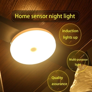 luz de armario usb magnética inalámbrica con luz nocturna inducción de cuerpo humano led
