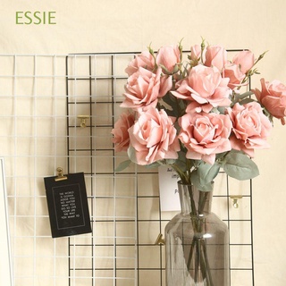 Essie tela Diy/accesorios De Flores Para bodas/Flores/Flores rosas Falsas/rosas multicolores