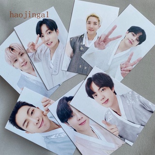 7 unids/Set Kpop BTS 2021 DALMAJUNG Photocards Lomo tarjeta postal para Fans