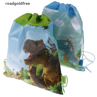 Ro1br Bolsa/Mochila Infantil De dinosaurio con cordón Para viaje/regalo De cumpleaños Martijn