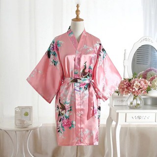 Pijamas de encaje para mujer sexy de seda pijamas nuevo camisón corto kimono albornoz moda ropa de dormir