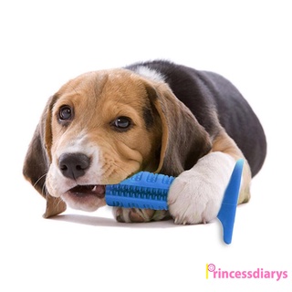 (PrincessDiarys) Cepillo de dientes de silicona para perros/cepillo de dientes para mascotas/cachorro/limpieza Oral/juguetes