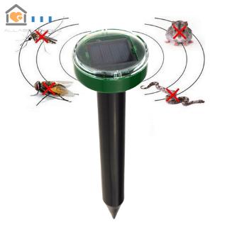 Abh energía Solar ultrasónica serpiente ratón insectos plagas rechazo repelente Control jardín