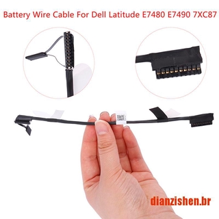 Cable De batería Zishen Original Para Dell 7480 7490 7xc87 Dc02002