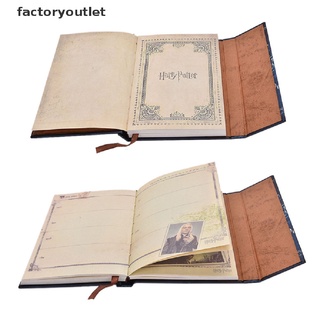 [factoryoutlet] Nueva versión Vintage Harry Potter agenda agenda planificador de viaje cuaderno caliente