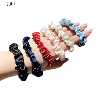 jijin 6pcs Glitter Hair Rope Women Elastic Ponytail Holder Scrunchie Hair Ring Girls .