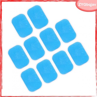 10 almohadillas de gel de hidrogel de repuesto para tóner de entrenamiento abdominal