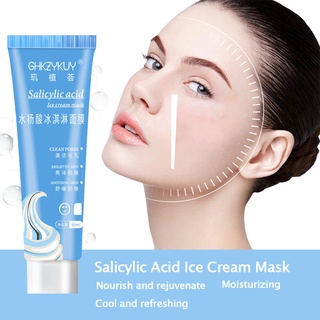 sevich ácido salicílico helado limpiador profundo poro hidratante antiacné y máscara de puntos negros 60ml (8)