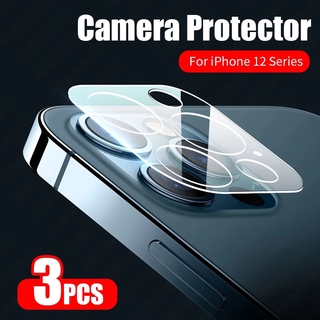 iPhone 12 Camera Lens Full Coverage Protective Film / Camera Lens Tempered Glass Protector Compatible With iPhone 12 & iPhone 12 Pro Max & iPhone 12 Mini