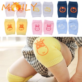 MOILY Breathable Baby Knee Pad Non-slip Baby Leg Warmer Crawling Elbow Cushion 0-3 Years Infant Toddlers Children Kneecap Kids Safety Knee Support Protector