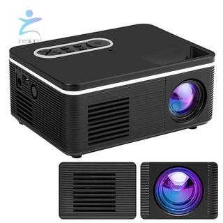proyector s361 400 lúmenes 1080p hogar padre-hijo proyector portátil mini led tv (enchufe de la ue)