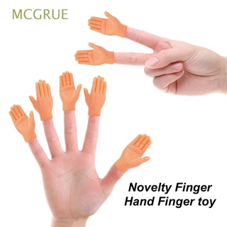 mcgrue disfraz de dedo marionetas para el juego pequeña mano modelo diminuto dedo manos izquierda derecha juguetes mini creativo de dibujos animados divertidos juguetes de dedo