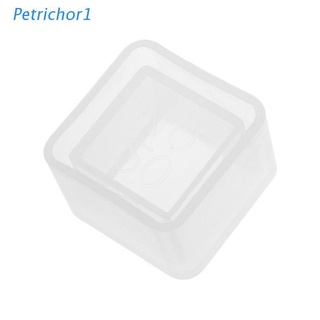 PETR Cube maceta DIY moldes de silicona para jardín maceta de cemento jarrón de hormigón moldes de jabón (1)
