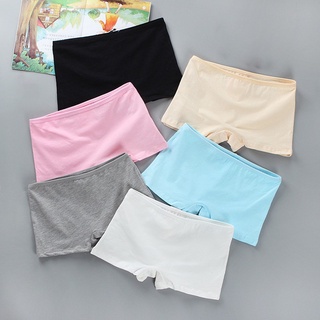 Shorts de boxer para niñas niños pequeños niños niña color sólido de algodón boxers de seguridad pantalones cortos ropa interior de verano/sellsoneth/