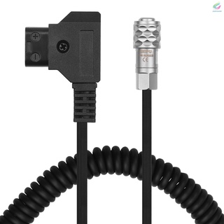 Fy Andoer D-Tap a BMPCC 4K 2 pines bloqueo Cable de alimentación para Blackmagic Pocket cámara de cine 4K para Sony V montaje batería