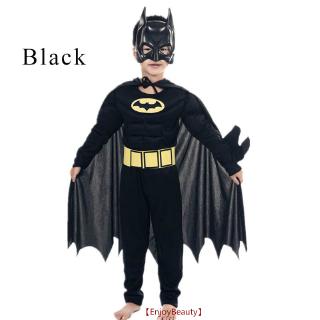 Niños músculo Batman disfraces niños ropa niñas traje de Halloween Batman Hulk cosplay disfraz