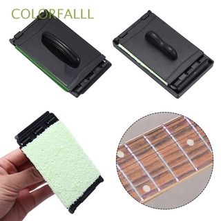 COLORFALLL Musical Instruments Strings Scrubber Bass Cleaning Tool Guitar String Cleaner Plastic Maintenance Care Electric Guitar Rub Guitar Accessories/Multicolor