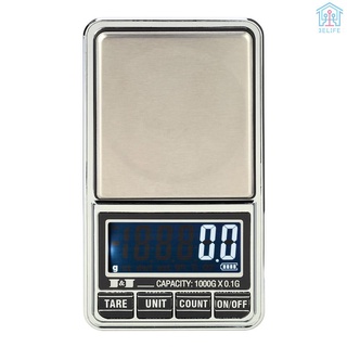 [3e Appliance] Mini balanza Digital profesional de joyería electrónica de bolsillo balanza de precisión 1000g* g