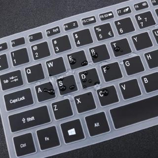 Cubierta de teclado de silicona ultrafina impermeable a prueba de polvo 5 Swift Guard SF514 Protector Aspire 5 (4)