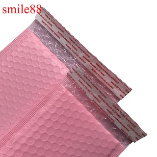10 pzs bolsa de burbujas smile88 sobre Polimailer Rosa Auto Seal Mailing bolsas acolchadas sobres Forrado Mailer envío sobres Parcel