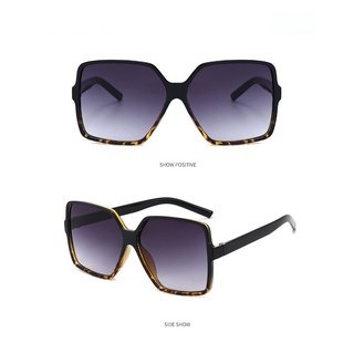 Peony mujeres hombres de lujo moda Vintage gran marco gafas planas de gran tamaño gafas de sol moda sombras (6)