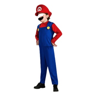 Disfraz de Super Mario Halloween Navidad anime cos Disfraz de Super Mario disfraz de cosplay