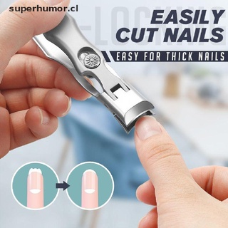 SUPERHUMOR Sharp Nail Clippers Fingernail Cutter Folding Knife Toenail Scissors Hand Tool .