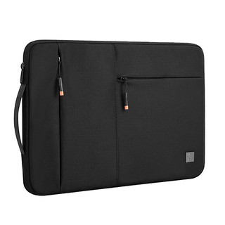 Funda protectora wiwu impermeable para portátil 360 Compatible con MacBook Pro de 13 pulgadas, MacBook Air, ordenador portátil, maletín de poliéster con cinturón de carro, negro