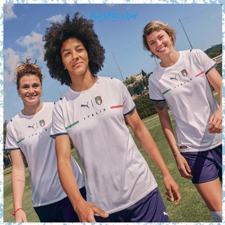 (hgstg.br)Feminina 21/22 italia Camiseta De fútbol De visitante para mujeres