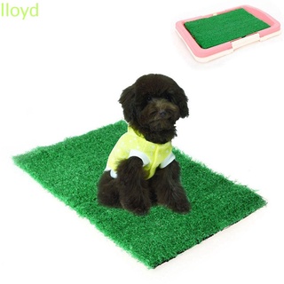 Lloyd interior mascota inodoro accesorios arena Artificial césped inodoro estera de entrenamiento almohadilla de césped gato perro suministros parche para orinal entrenador