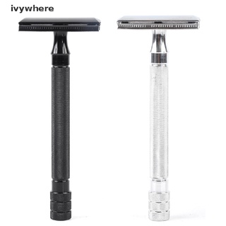 ivywhere classic - maquinilla de afeitar de seguridad ajustable con cepillo pequeño cl