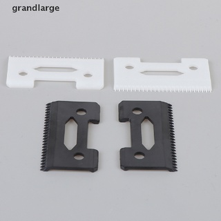 [grandlarge] 2 piezas de 2 agujeros de dientes escalofriantes de cerámica móvil cuchilla inalámbrica clipper cuchilla reemplazable