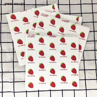 【jn】 50pcs greaseproof wax paper food wrapping paper baking tools grease paper .